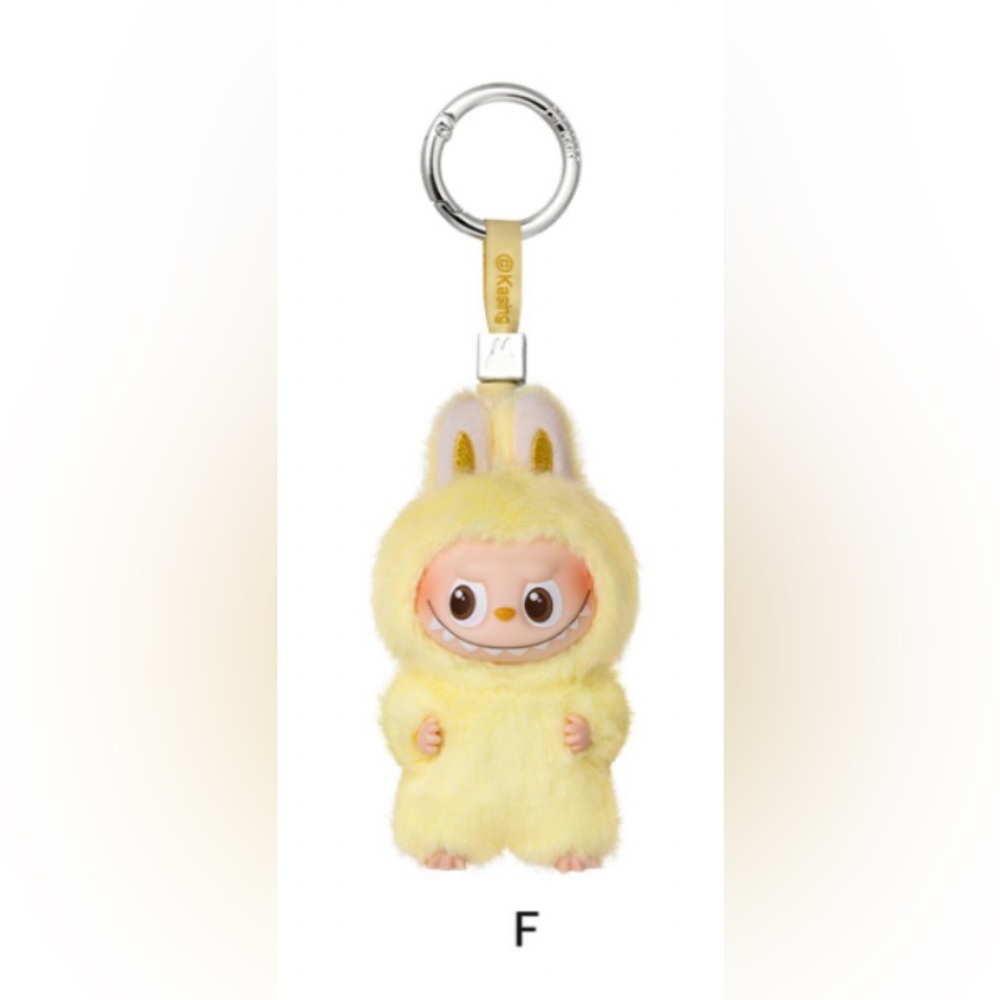 Authentic SEALED LABUBU PIN FOR LOVE ‘F’